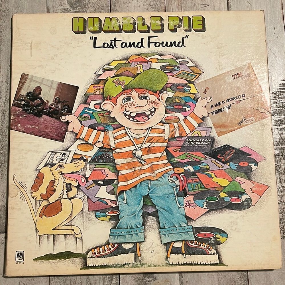 Humble Pie “Lost and Found” 1972 Vinyl